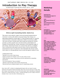Play Therapy flier